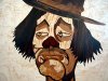 Clownkopf mit Hut (traurig) nah 76 x 61.JPG
