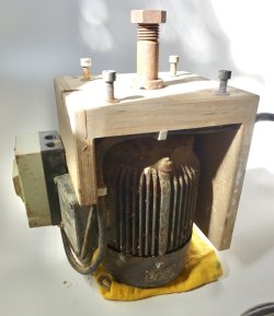 Drehstrom Motor mit 30 mm Ø Welle für Tischfräse