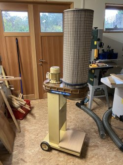 Scheppach HA 2600 mit Patronenfilter