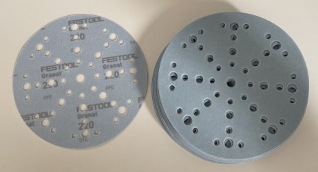 Festool Granat D150  - 52 Stück verschiedene. Körnungen