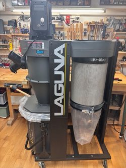 C-Flux 1 Zyklon-Absauganlage 230/240 V – sehr guter Zustand, wenig genutzt