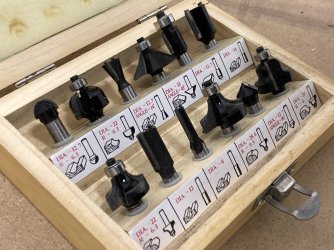 Fräsersatz Oberfräse 8mm Edessö