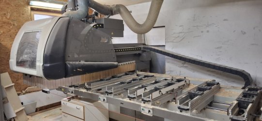 Verkaufe 4- Achs Bearbeitungszentrum, CNC Fräse Morbidelli Author 510 Super