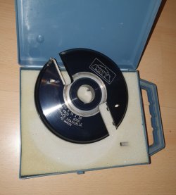 Kity Abplattfräser 160 x 14 x 30