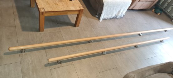 Handlauf Buche - Holz Treppe Geländer Griff