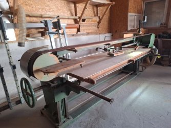 Langbandschleifmaschine