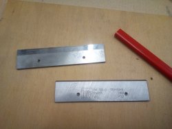Leitz HM Hobelmesser 130 x 30 x 3 mm für Hobelkopf Vierseiter